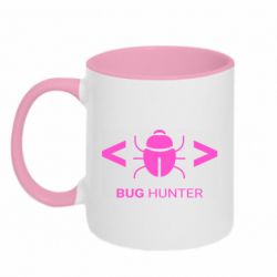 Чашка двухцветная 320ml Bug Hunter - PrintSalon