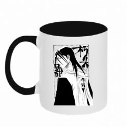 Чашка двухцветная 320ml Бьякуя Кучики - PrintSalon