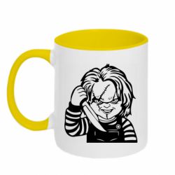 Чашка двокольорова Чакі