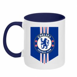 Чашка двокольорова Chelsea Flag