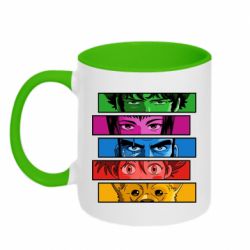 Чашка двокольорова Cowboy Bebop Eyes - PrintSalon