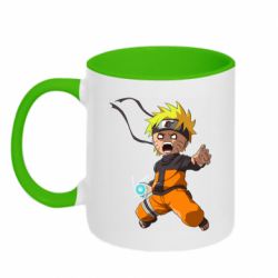Чашка двухцветная 320ml Crazy Naruto - PrintSalon