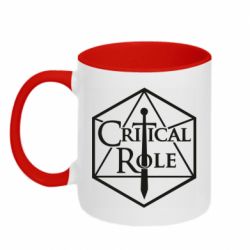 Чашка двокольорова Critical Role