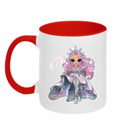 Чашка двухцветная 320ml Crystal star - PrintSalon