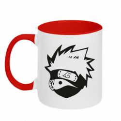 Чашка двокольорова Cute face Kakashi