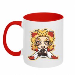 Чашка двокольорова Cute Senjuro Rengoku - PrintSalon