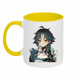 Чашка двокольорова Сяо їсть