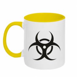 Чашка двокольорова Danger