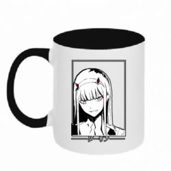 Чашка двокольорова Darling in the franxx. - PrintSalon