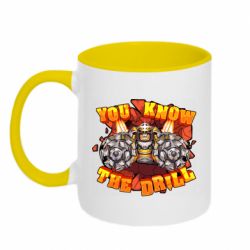 Чашка двокольорова Deep Rock Galactic You know The drill