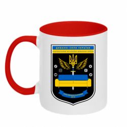 Чашка двухцветная 320ml Диванні Сили України - PrintSalon