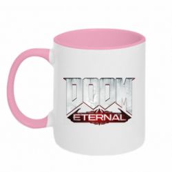 Чашка двокольорова Doom Eternal logo - PrintSalon