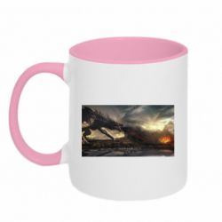 Чашка двокольорова Дракон арт