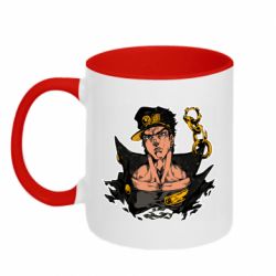 Чашка двухцветная 320ml Джотаро - PrintSalon