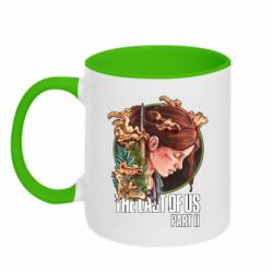 Чашка двухцветная 320ml Ellie The Last Of Us - PrintSalon