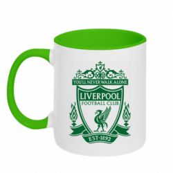 Чашка двокольорова FC Liverpool Logo