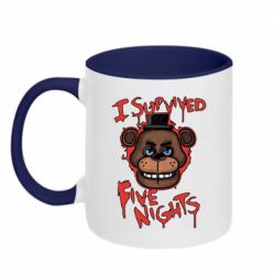 Чашка двокольорова Фнаф