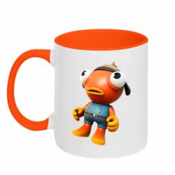 Чашка двухцветная 320ml Fortnite карасик - PrintSalon