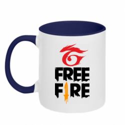 Чашка двокольорова Garena and Free Fire logo - PrintSalon