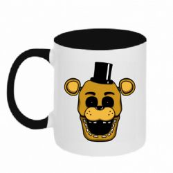 Чашка двокольорова Голова Фнафа