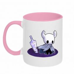 Чашка двухцветная 320ml Hollow Knight with a sword - PrintSalon