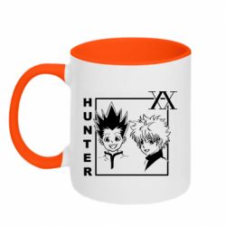 Чашка двухцветная 320ml Hunter x Hunter XX - PrintSalon