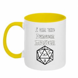 Чашка двокольорова I am the dungeon master