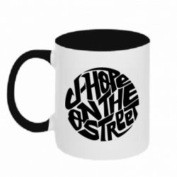 Чашка двухцветная 320ml J-HOPE - PrintSalon
