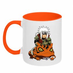 Чашка двокольорова Jiraiya and Gamabunta - PrintSalon