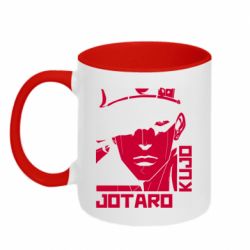 Чашка двухцветная 320ml Jotaro Kujo - PrintSalon