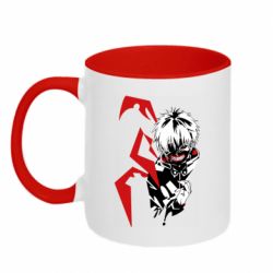 Чашка двухцветная 320ml Канеки Кен - PrintSalon