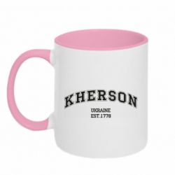 Чашка двокольорова KHERSON