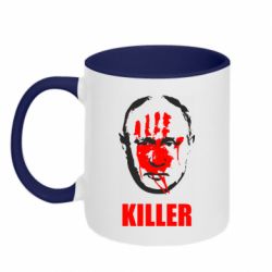Кружка двухцветная 320ml KILLER - PrintSalon