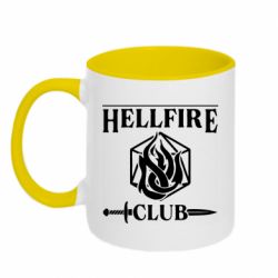 Чашка двокольорова Клуб Пекельного Вогню