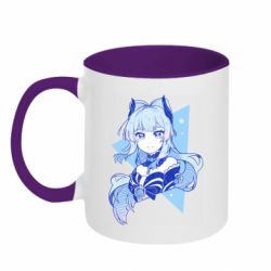 Чашка двокольорова Kokomi art