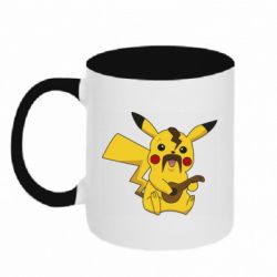 Чашка двокольорова Козак пікачу - PrintSalon