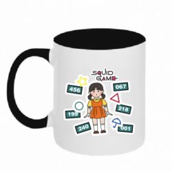 Чашка двокольорова Красный свет зеленый свет