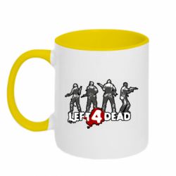 Чашка двокольорова Left 4 Dead Gang - PrintSalon