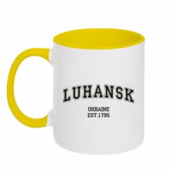 Чашка двокольорова LUHANSK
