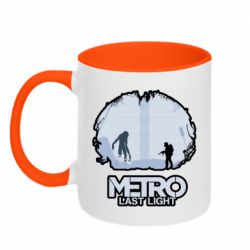 Чашка двокольорова METRO last light atr