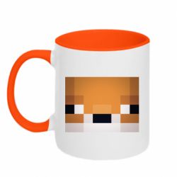 Чашка двухцветная 320ml Minecraft Minimalist