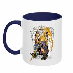 Чашка двухцветная 320ml Миса - PrintSalon