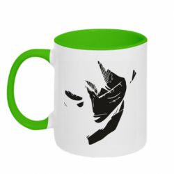 Чашка двухцветная 320ml Monkey Dee Luffy - PrintSalon