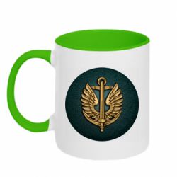 Чашка двокольорова Морські піхотинці - PrintSalon