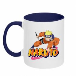 Чашка двокольорова Naruto with logo