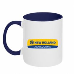 Чашка двокольорова New holland emblem