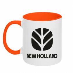 Чашка двокольорова New Holland