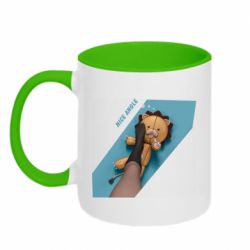 Чашка двокольорова Nice angle - PrintSalon