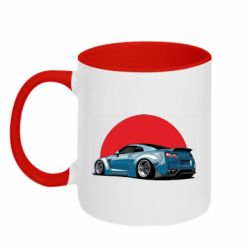 Чашка двокольорова Nissan GR-R Japan-PrintSalon Чашка двокольорова Nissan GR-R Japan
