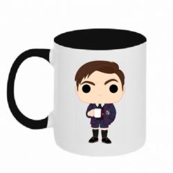 Чашка двокольорова Номер П'ять Чібі